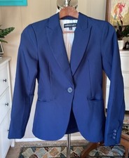 Ambiance: Navy Blue Blazer women  s small