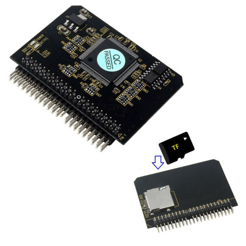 Carte mémoire Micro SD vers 2,5 pouces IDE TF VERS 44 broches IDE adaptateur lecteur masculin pour ordinateur portable - Photo 1/6