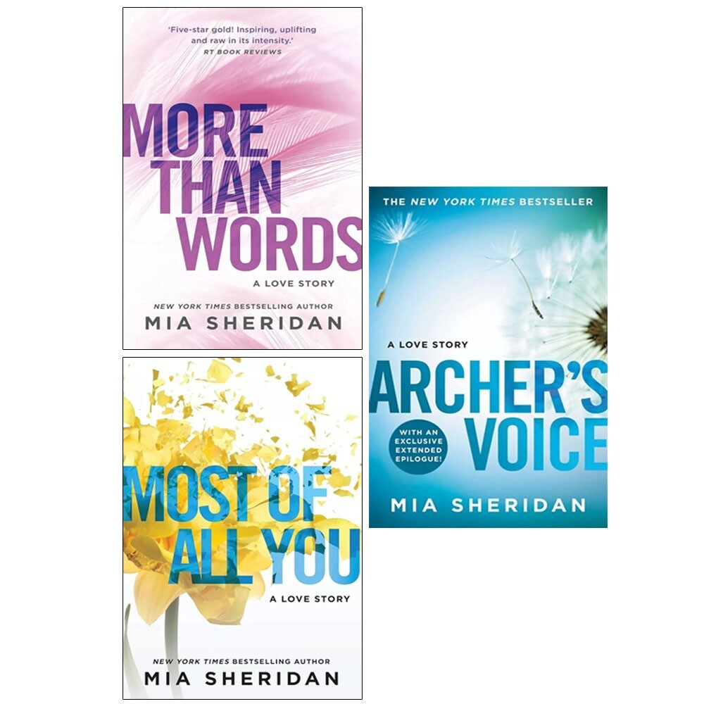 Where Love Meets Destiny Collection 3 Books Set by Mia Sheridan Archer's Voice - Image 4
