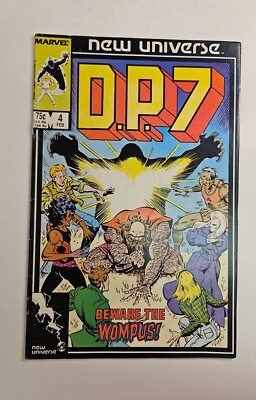 DP7 #4 New Universe Marvel Comics Feb 1987