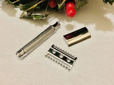 Muhle Traditional R41 Open Comb Double Edge Safety Razor Chrome- FOR PARTS/NW
