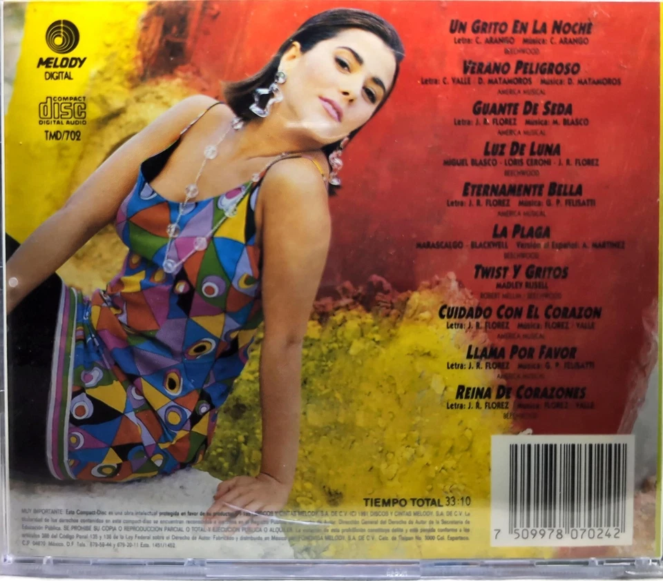 Alejandra Guzmán – Lo Más Prendido De (1991, CD) Foto 2 de 2