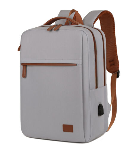 Mochila Hombres Mujeres 15.6 Pulgadas Laptop Mochila Estudiante Mochila Escolar Hombre - Imagen 27 de 28