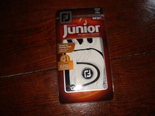 FOOTJOY JUNIOR LEFT SIZE LARGE GOLF WHITE GLOVE THE PERFECT FIRST FIT BNWT 