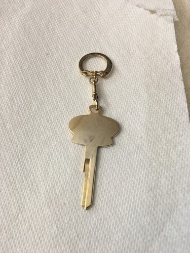 Vintage Mercury Comet Blank Keychain, Uncut Merc Key Ring - Picture 3 of 5