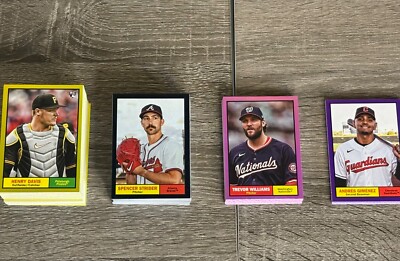 Archives Color Parallel Foil Inserts 2024 Topps Archives You Pick
