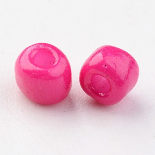 400pcs Baking Paint Glass Beads Opaque Colours 4~5mm Lustered Loose Spacer Beads - Picture 32 of 34