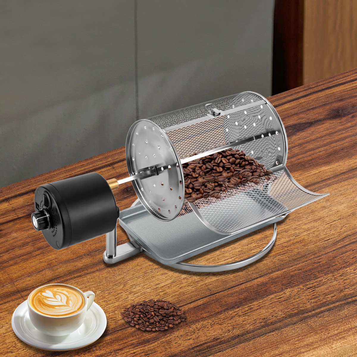 14W Electric Coffee Bean Baking Roaster Peanuts Pine Nuts Roaster
