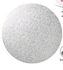 10 x. 15 Zoll 3 mm Dicke Runde Kuchenbretter Hergestellt in England