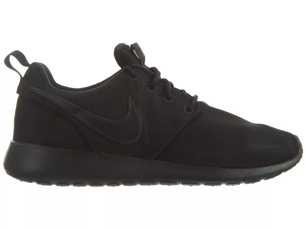 Nike Roshe One Gs Big Kids 599728 031 Black Mesh Athletic Shoes