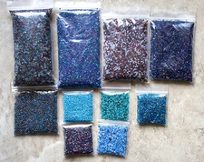 532g Multi Mix Seed Bead Bulk Lot  High Quality  Various Brands and Sizes