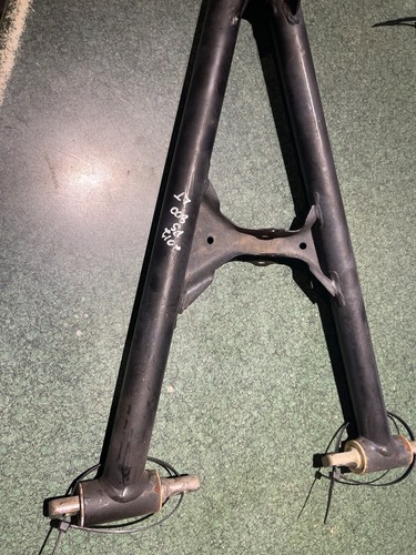 OEM 2013 Polaris switchback left lower control arm PN: 2204663 USED BLACK - Picture 3 of 5