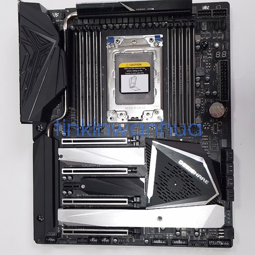 100% Tested For Gigabyte TRX40 DESIGNARE Motherboard Socket sTRX4 4×M.2 8×SATA3 - Afbeelding 2 van 5