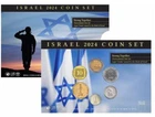ISRAEL 2024 ICMC STRONG TOGETHER TRADING 6 COINS SET UNC LIMITED EDITION