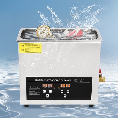 6.5L Stainless Steel Ultrasonic Cleaner 1.7 Gallon Ultrasonic Cleaning Machine - Picture 2 of 21