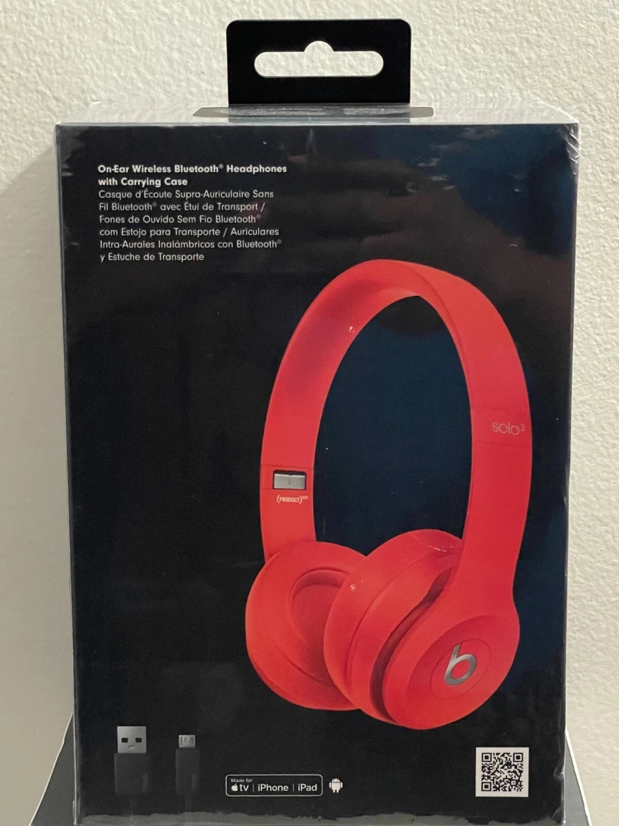 Beats BEATS SOLO3 WIRELESS HEADPHONES - Casque - red/rouge