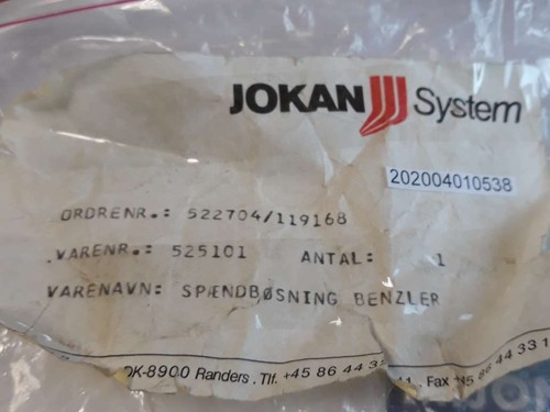 SISTEMA JOKAN 522704 119168 525101 Abrazadera Bencelas Nuevo stock antiguo) - Imagen 2 de 6