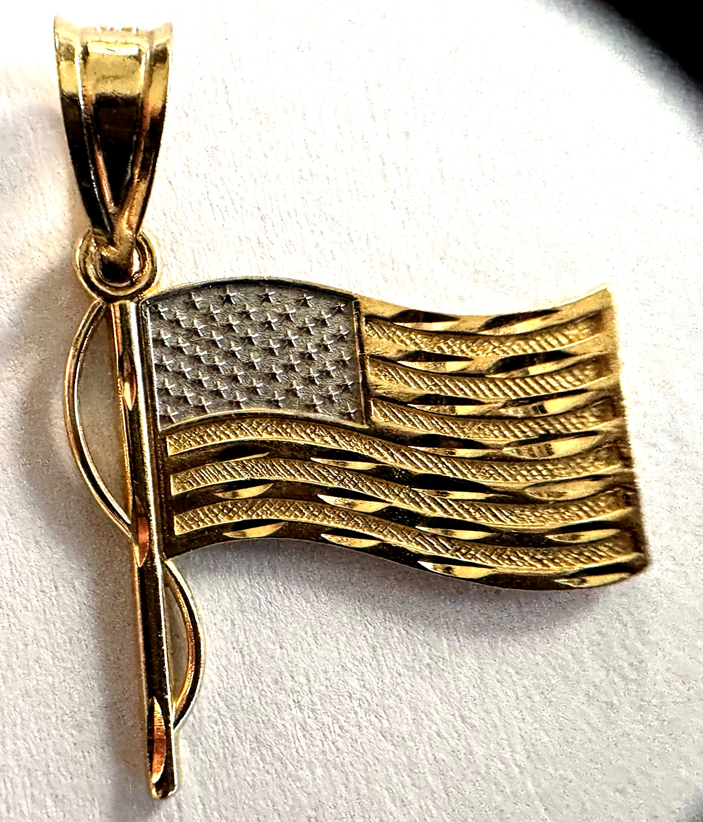 Michael Anthony 14K Yellow Solid Gold American Fl… - image 1