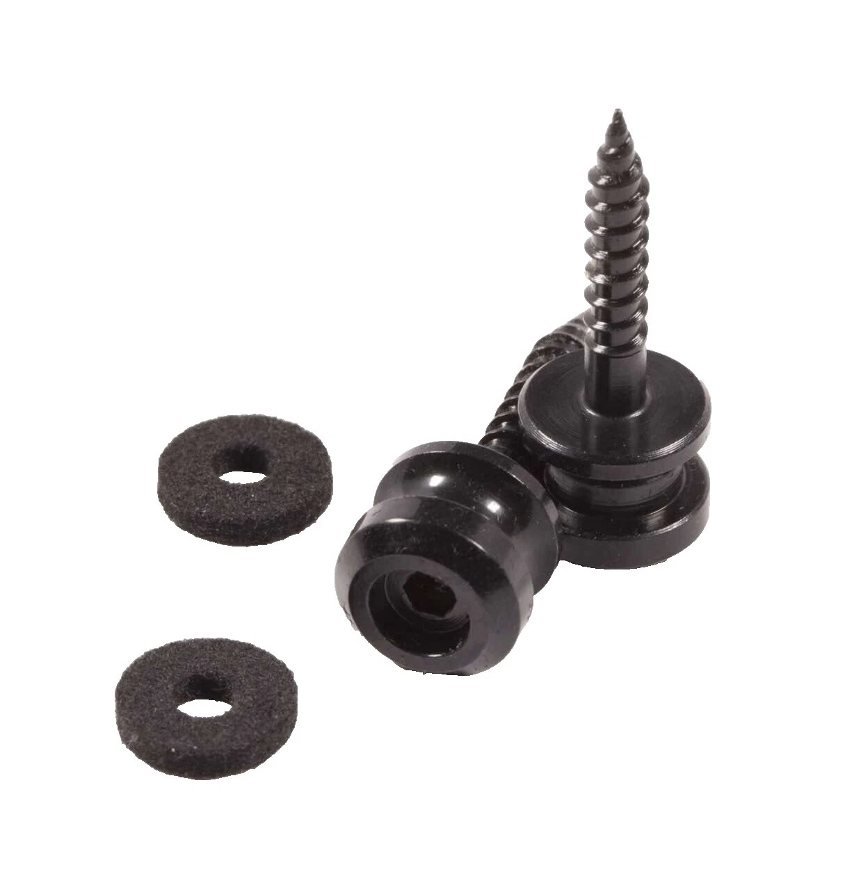 Черные гитарные ремни Schaller для фиксации ремней