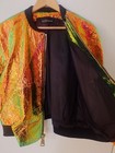 ADAM LAMBERT Metallic Bomber Jacket Costume used on the Original High Tour w/COA — photo 6
