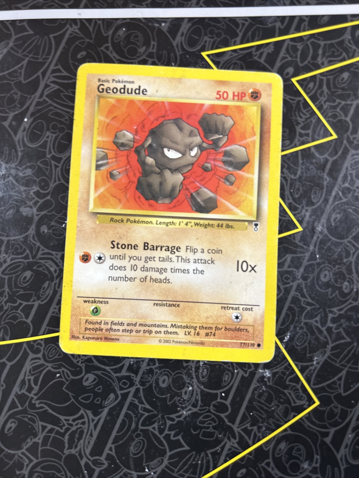 Geodude Legendary Collection 77/110 Pokemon Card  D2