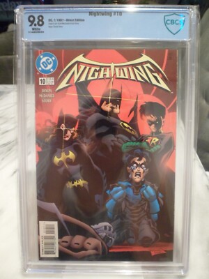 Nightwing #10 CBCS 9.8 DC 1997 Scott McDaniel & Karl Story White Pages Non CGC
