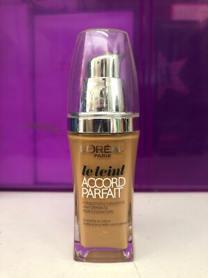 Le Teint Fondotinta Fondente L Oréal # D3 W3 Golden Beige Perfect Accord Spf17