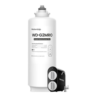 Waterdrop WD-G2MRO Filter, 2 Jahre Lebensdauer, Ersatz für WD-G2-B, WD-G2-W Umke