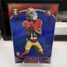 2024 Panini Totally Certified Rookie #128 Jacob Cowing 49ers Blue /149