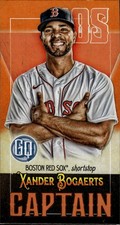 2021 Topps Gypsy Queen Captains Minis #CM-XB Xander Bogaerts Boston Red Sox