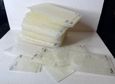 Lot of 55 Sizzix Embossing Folders Scrapbooking Cardmaking Crafting