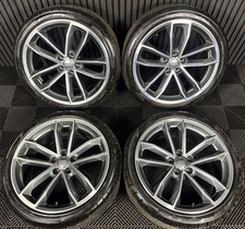 19'' GENUINE AUDI A5 S LINE S5 ALLOY WHEELS ALLOYS TYRES 8W0601025DF
