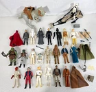 Vintage Star Wars Kenner Action Figure Lot Luke Skywalker Darth Vader 70s 80s