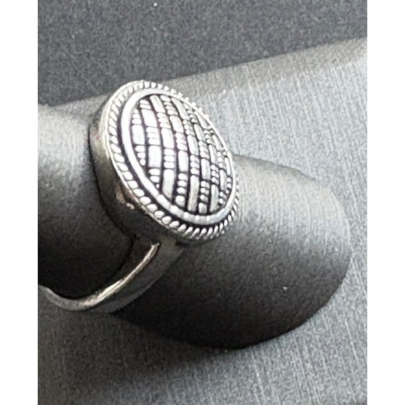 NICELY DESIGNED SOLID 925 STERLING SILVER RING SI… - image 3