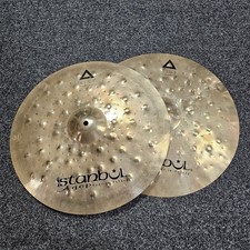 Hi-Hat Cymbals 17" Istanbul XIST Dry Dark USED! RKDRK040326