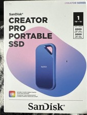 SanDisk Creator Series Pro 1TB USB 3.2 Gen 2x2 Portable SSD