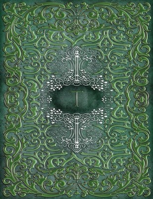 Monogram ''T'' Sketchbook: Blank Art Pad Notebook Journal