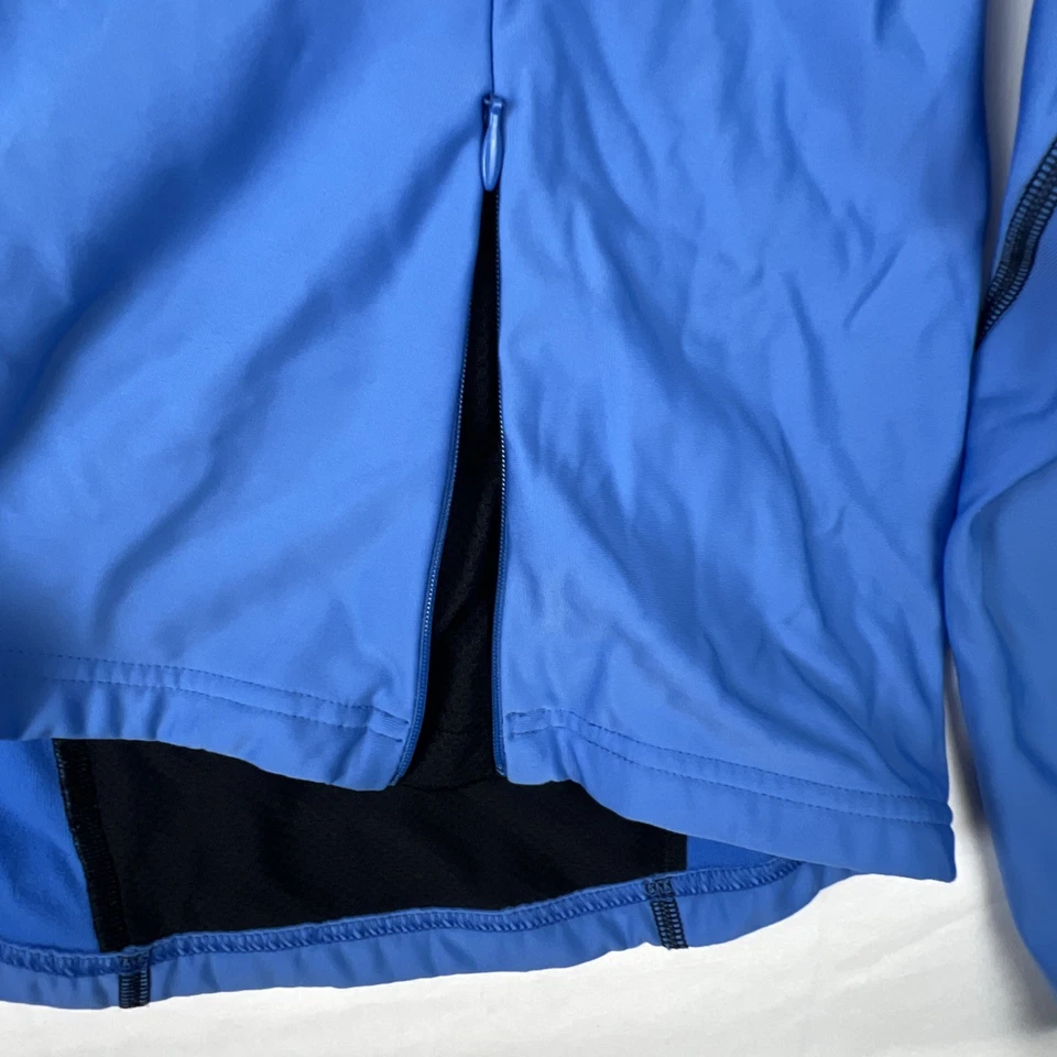 GORE Bike Wear Blue Long Sleeve Jacket Size Medium Cycling With Back Pocket - Image 4 of 4