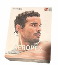 AfterShokz Aeropex Wireless Bone Conduction Headphones Cosmic Black Sealed