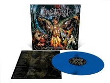 Image of Incantation Diabolical Conquest LP Aqua Blue Vinyl NEW SEALED