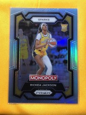 2024 Panini- WNBA Monopoly Prizm Basketball Ticks Jackson RC #63 No  to 199
