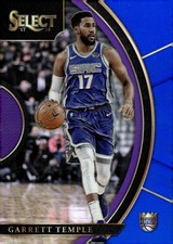 2017-18 Panini Select #81 Garrett Temple Blue Prizms #/299