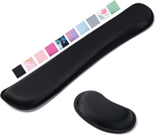 Keyboard Wrist Rest,Ergonomic Wrist Rest,Superfine Fabric and Gel Memory Foam Wr