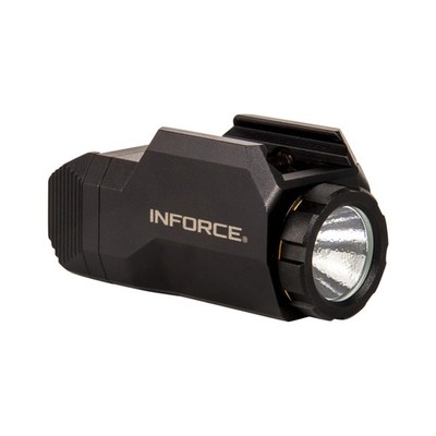 Inforce WILD1 Handgn Mounted Light 500 Lumens White Light, Black Body: NEW