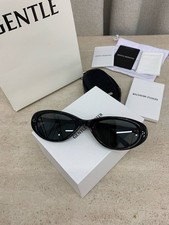 Gentle Monster Black Oval Sunglasses Unisex U...