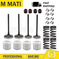 For Suzuki LTZ400 Z400 LTZ Kibblewhite Intake & Exhaust Valves Springs Seals Kit