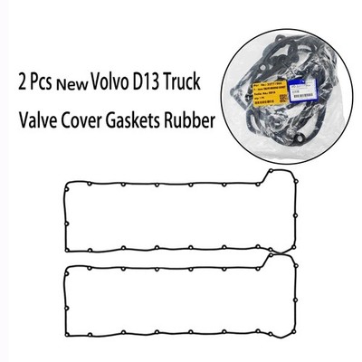 Set of 2  Volvo D13 Mack Mp8 Engine Valve Cover Gasket 22777560 , 21727433