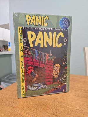 2021 EC Comics PANIC #1 COVER Jigsaw Puzzle Al Feldstein Art - FACTORY SEALED