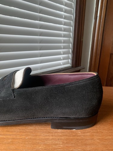 TOP | JOHN LOBB 8E UK 9 US LOPEZ SPECTATOR WILDLEDER HALBSCHUHE SCHUHE - Bild 13 von 20