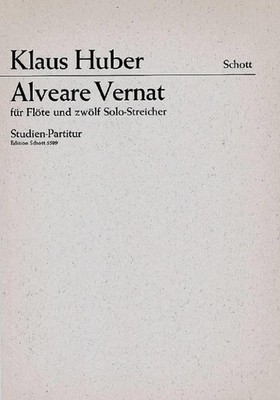 Alveare Vernat Studienpartiturflöte (auch Altflöte) und 12 Saiten oder Streicherorch